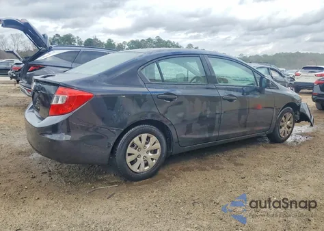 2012 Honda Civic Lx из США, поврежденный, VIN 2HGFB2F53CH610124